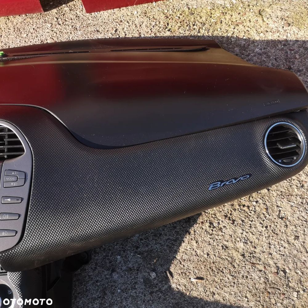 FIAT BRAVO ABARTH 07r.  DRZWI ZDERZAK BORDOWY DESKA ROZDZIELCZA - 6