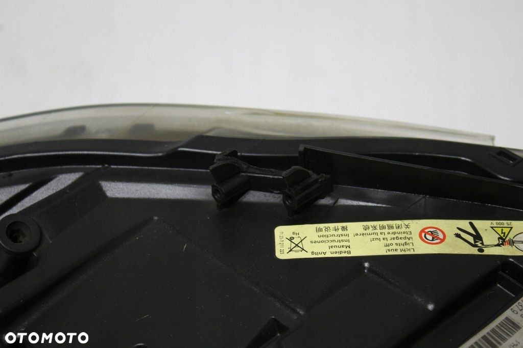 BMW 3 E90 E91 Xenon Lewy Lampa Przód Lewa Europa Oryginał Uszkodzona - 4