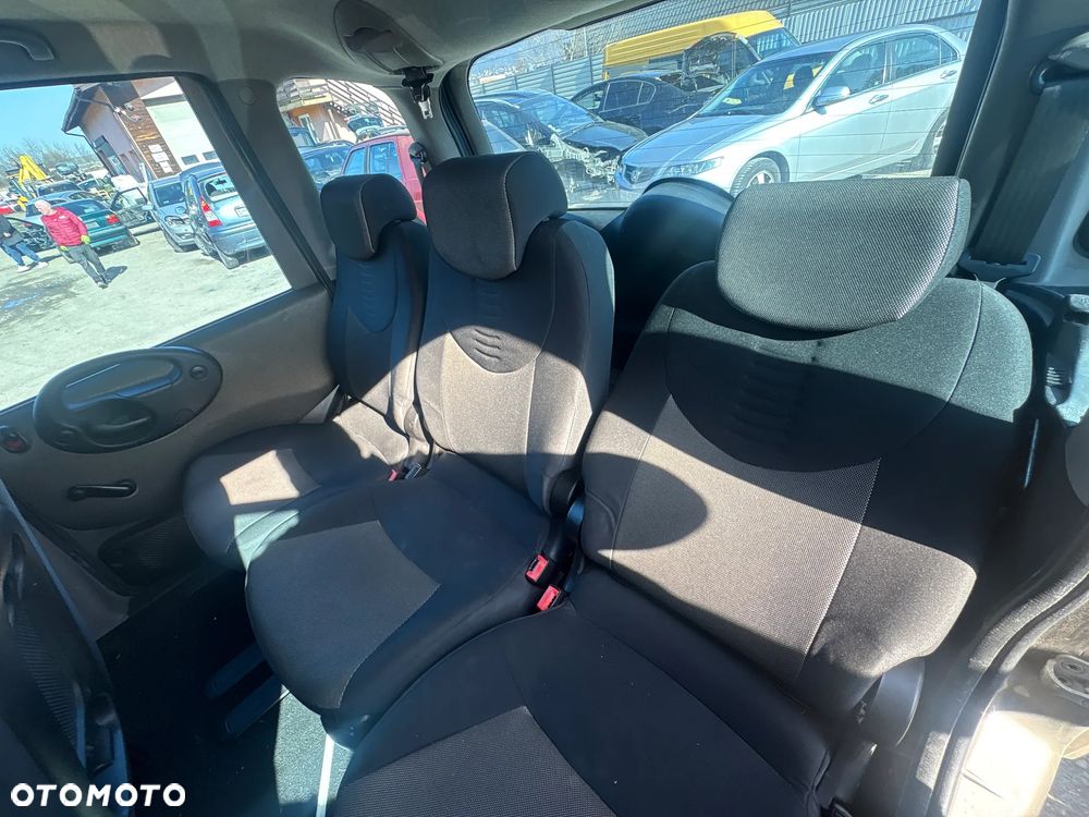 FOTEL FOTELE 6 SZTUK KOMPLETNE Z PASAMI FIAT MULTIPLA - 1