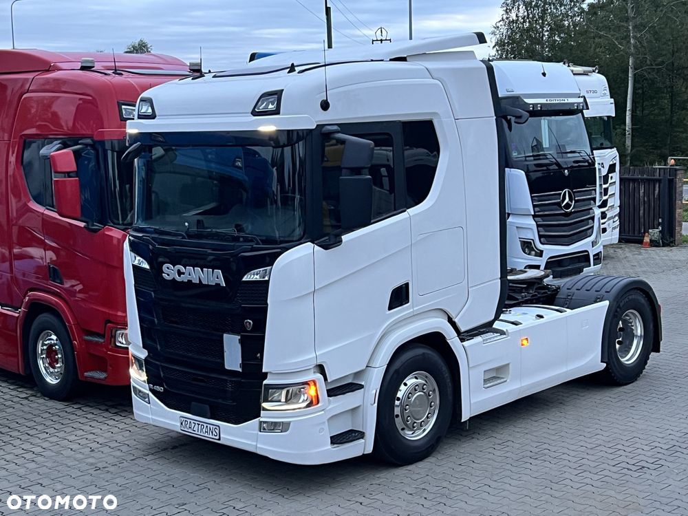 Scania R450 z Niemiec cała na poduszce x6 hydraulika ASO Scania Full LED NAVI - 12