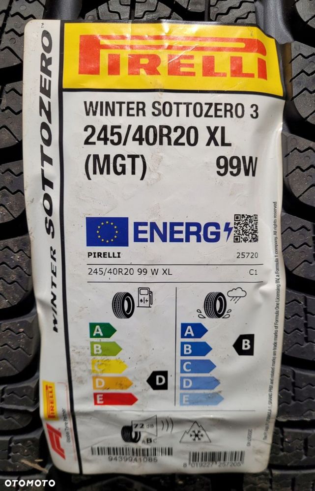2x Pirelli Winter Sottozero 3 245/40R20 99V XL Z630A - 4
