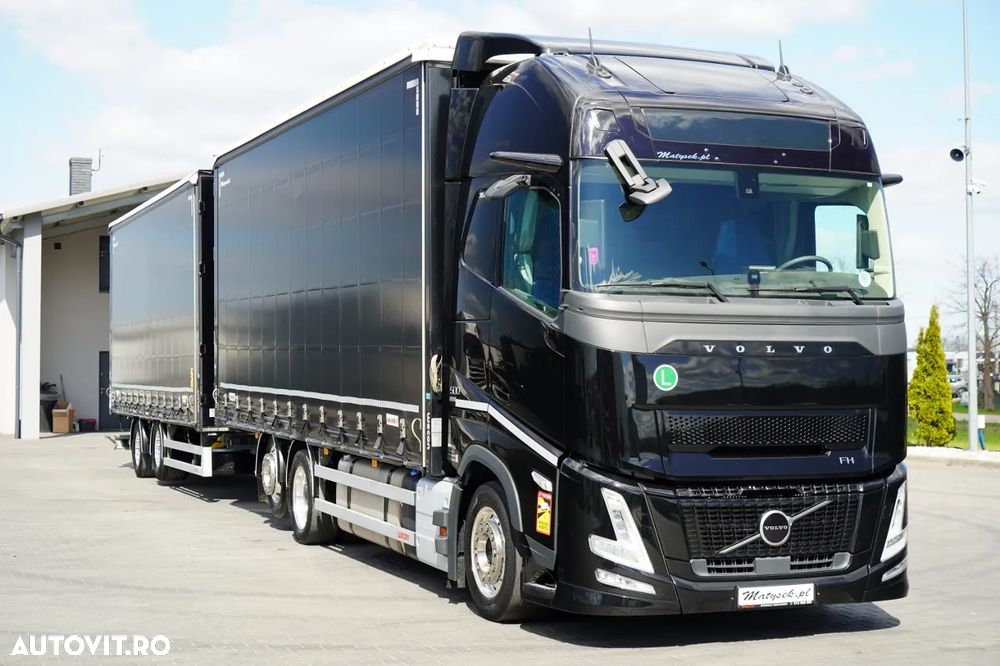 Volvo FH 500 / COMBINAT TANDEM / 120 M3 / TRANSIT / I-SAVE / AER CONDIȚIONAT PARCARE / DIRECȚIE PUNTE RIDICATĂ / ȘINCĂLĂTORI CAMION / WECON / 2025 - 9