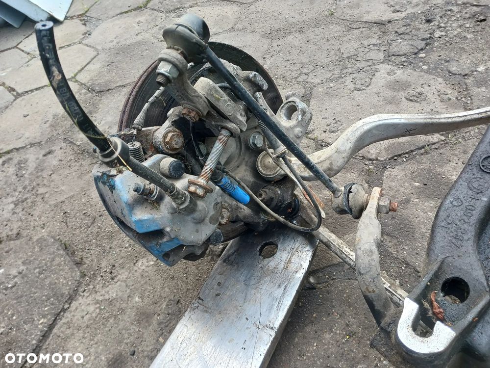 Wózek belka przód przednia BMW E39 3.0D wachacz prawy lewy zwrotnica zacisk drążek stabilizatora - 8