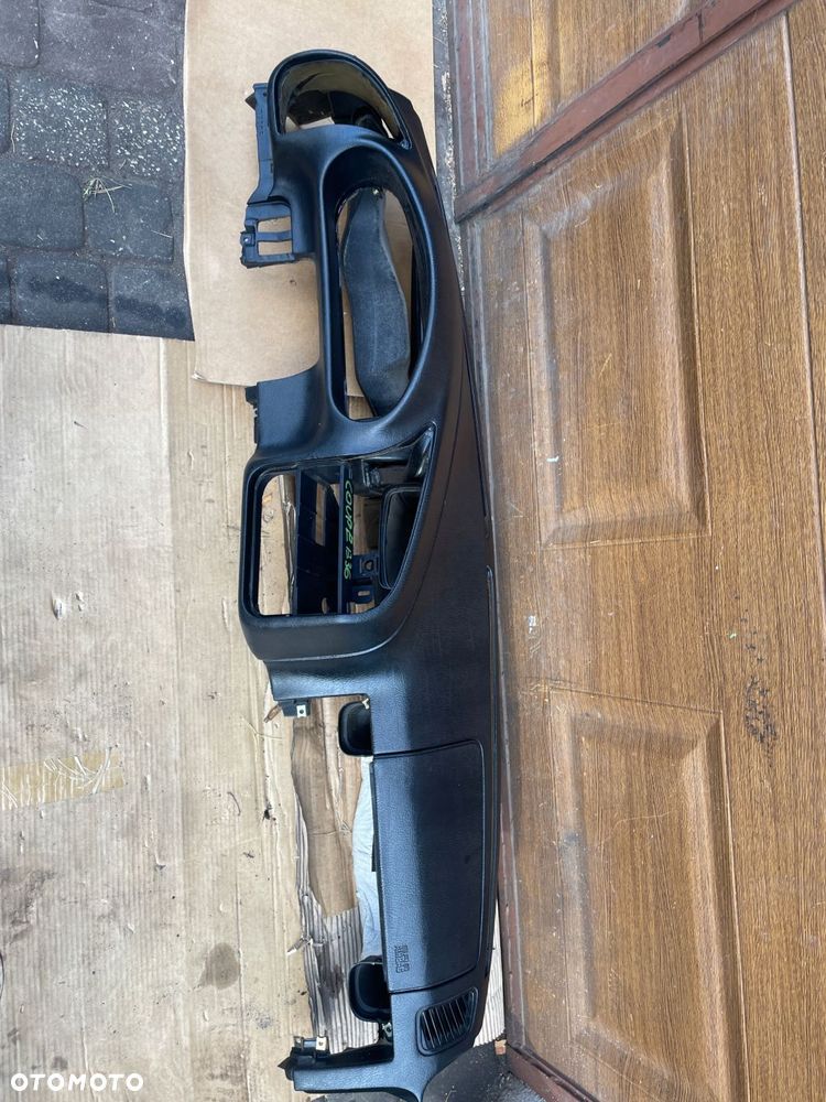 deska rozdzielcza konsola bmw e36 coupe cabrio czarna pod airbag - 1