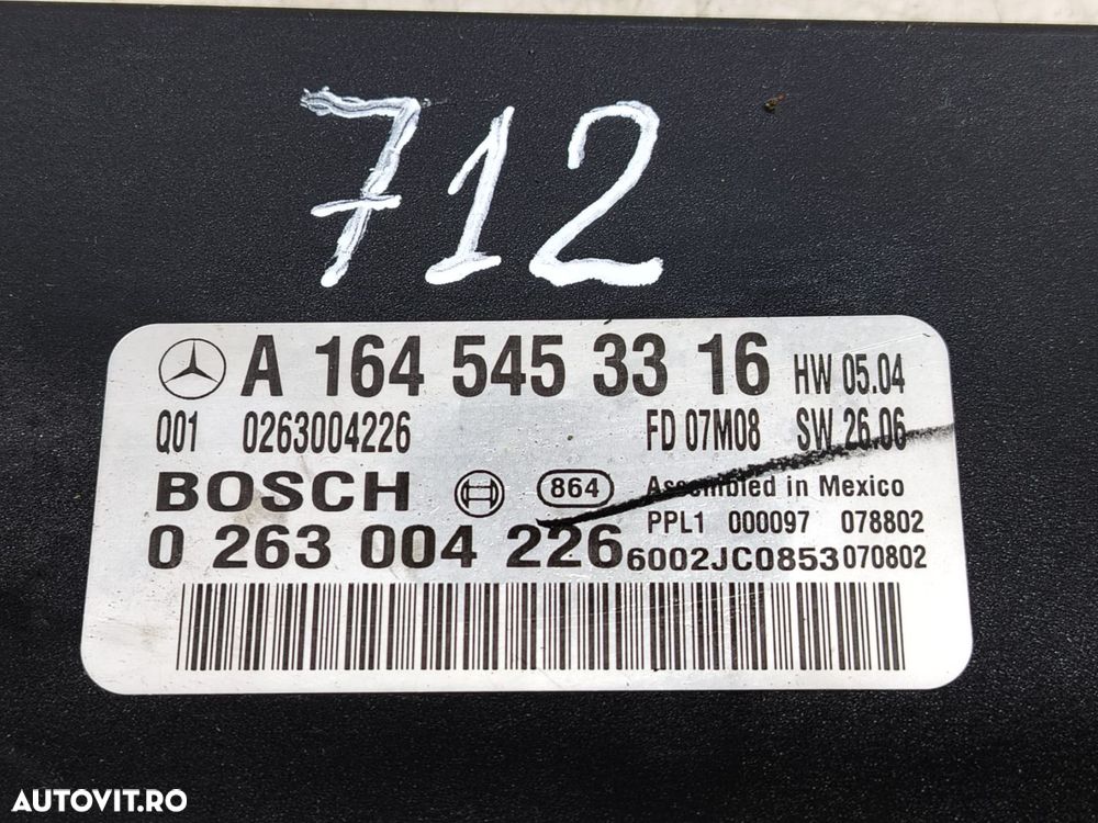Calculator senzori parcare A1645453316 Mercedes-Benz R-Class W251 [20 - 3