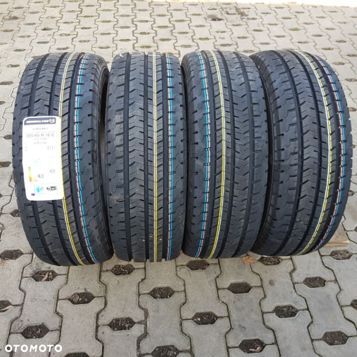 4x 225/65R16C General Eurovan 2 Nowy komplet opon letnich Poznań - 1