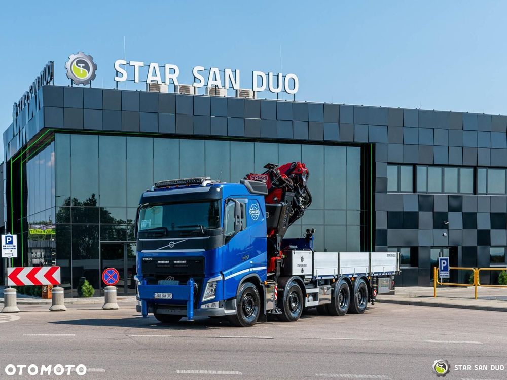 Volvo FH500 8x4 FASSI F1150RA.2.28 HDS Żuraw Fly Jib Kosz - 12