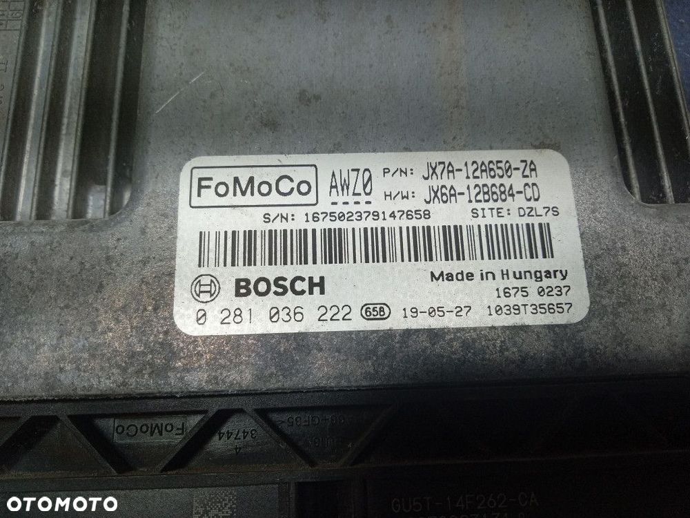 FORD FOCUS MK4 1.5 ECOBLUE 120 KM KOMPUTER STEROWNIK SILNIKA JX7A-12A650-ZA - 4