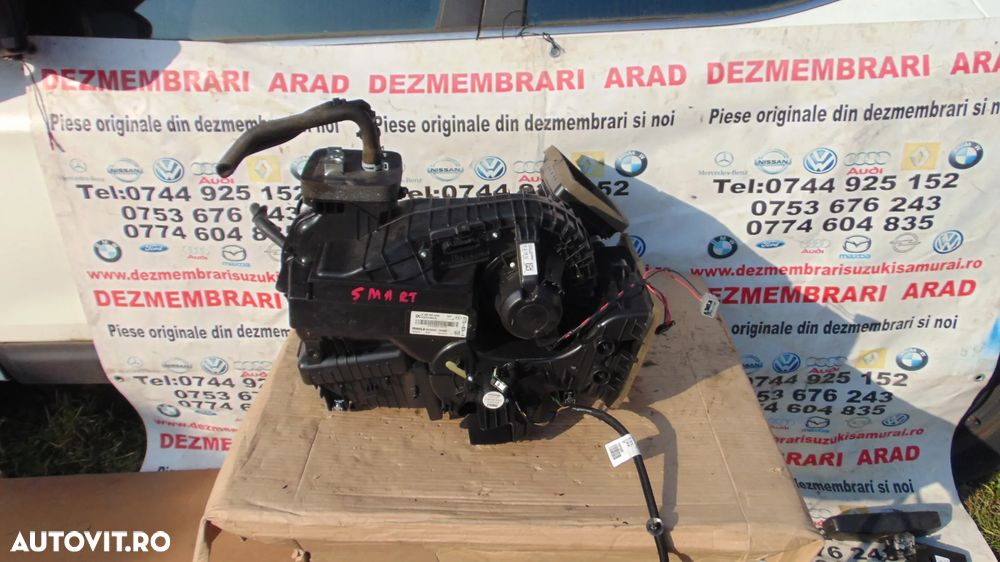 aeroterma completa Smart w453 dupa 2014 mootoras radiator ventilator rezistenta - 1