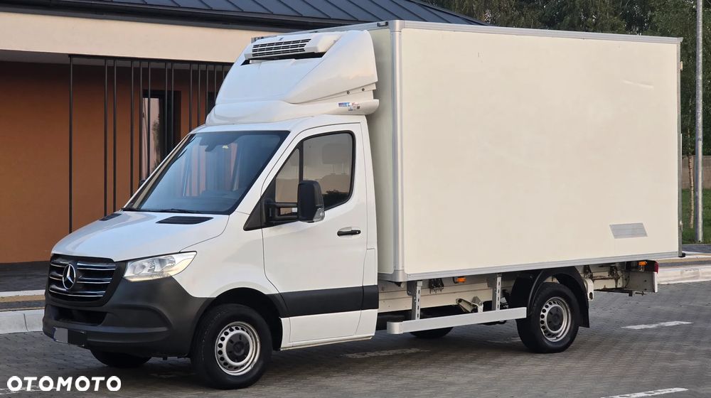 Mercedes-Benz SPRINTER 316 CDI 907❗❗NOWY MODEL / CHŁODNIA-MROŹNIA 7 PALET / -32*C +25*C / AGREGAT THERMOKING / ZASILANIE ZEWNETRZNE 230V / ZABUDOWA IGLOPOL / SERWIS ASO / SALON POLSKA / 1 WŁAŚCICIEL / JAK NOWY ❗❗ - 28