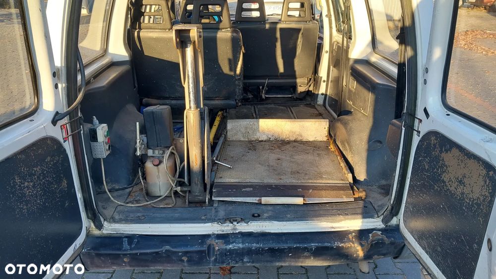 Podnośnik winda dźwig platforma na wózek inwalidzki lub do załadunku towaru HYDRAULICZNY 12V KOMPLETNA - 1