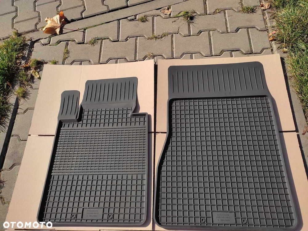 BMW Z3 NOWE Dywaniki PRZÓD gumowe dopasowane korytka korytko - 1