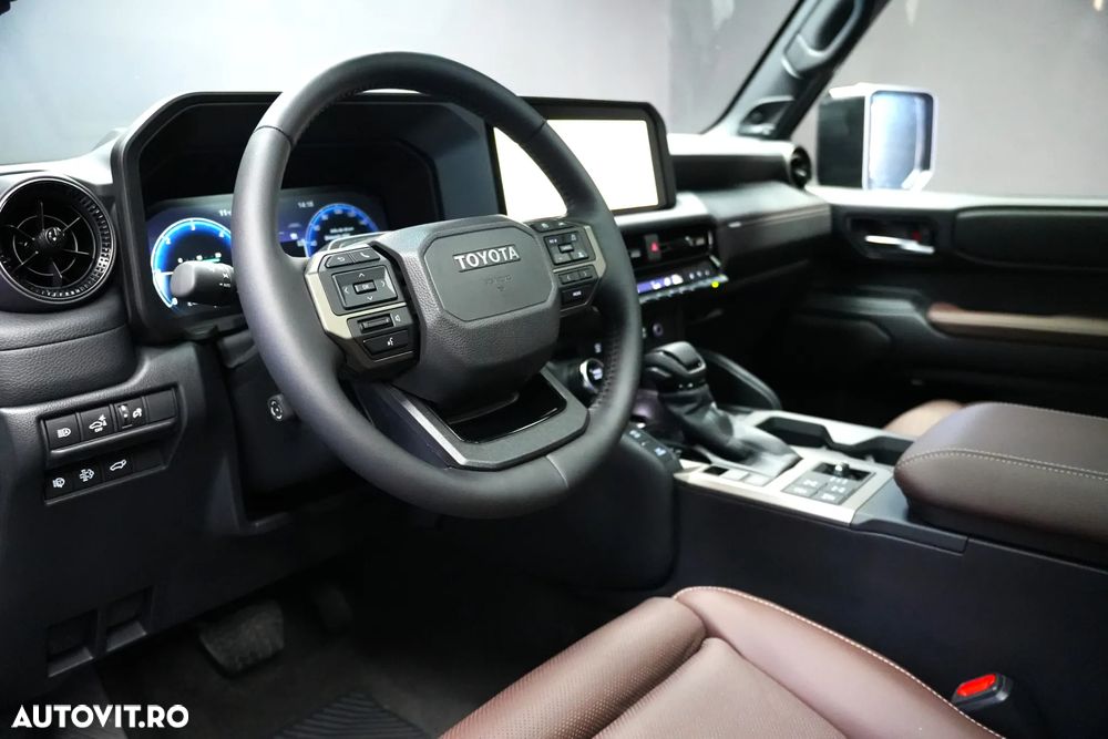 Toyota Land Cruiser 2.8l D-4D 204 CP A/T 7 locuri Luxury AVS Brown - 8