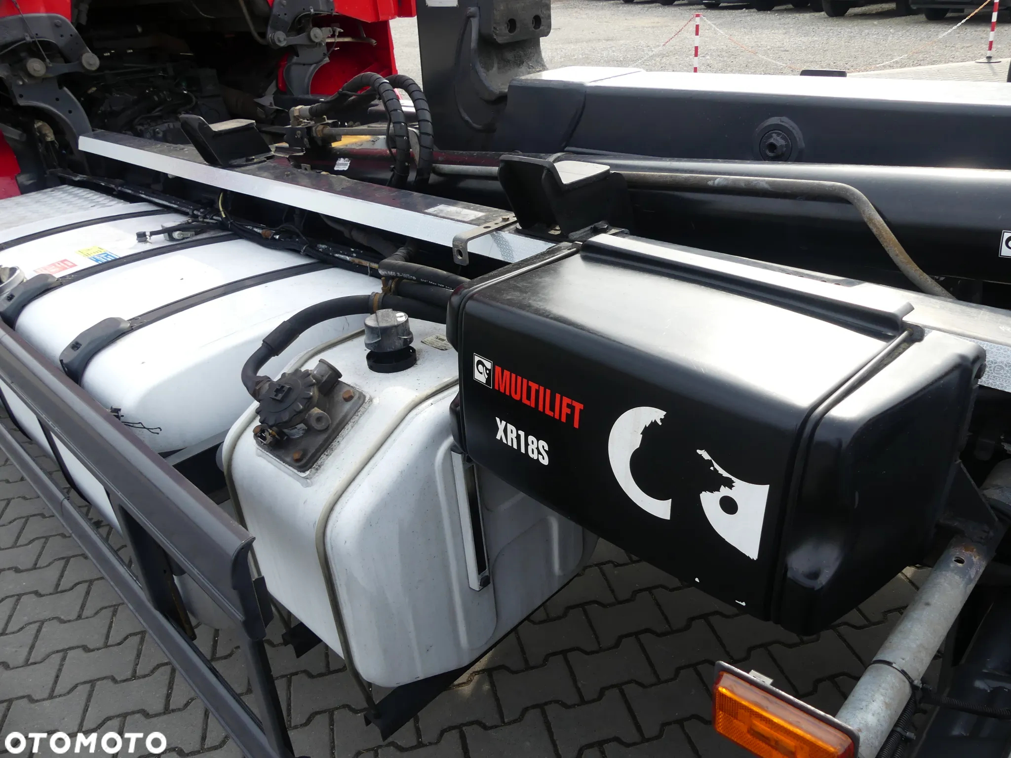 Scania R 490 / 6x2 / HAKOWIEC / HIAB MULTILIFT 18T / RETARDER / - 14