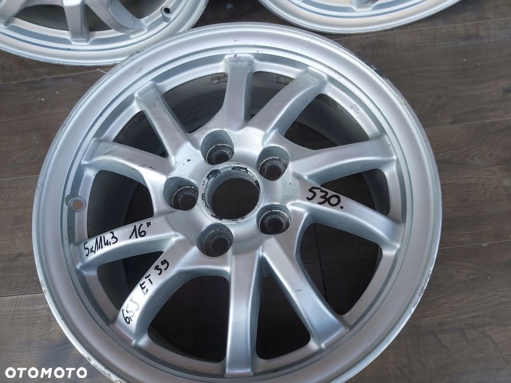 Toyota Prius Plus alufelgi felgi 16 5x114,3 Auris Corolla - 7