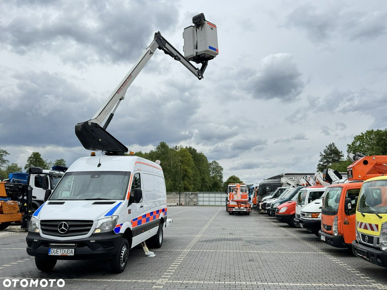 Mercedes-Benz Sprinter Zwyżka Podnośnik Koszowy KLUBB K42P UDT WUMAG GSR - 5