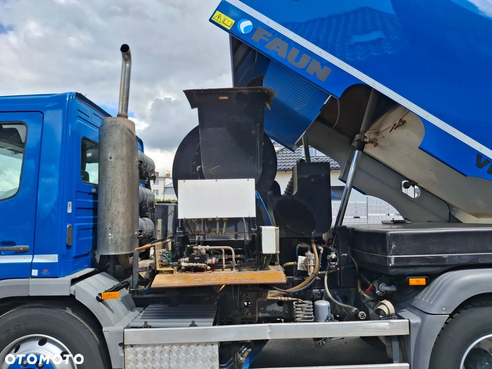 Mercedes-Benz Atego 1523 Zamiatarka FAUN Zamiatarka Uliczna Kamera Cofania Oświetlenie Ostrzegawcze Regulowane Zawieszenie - 25