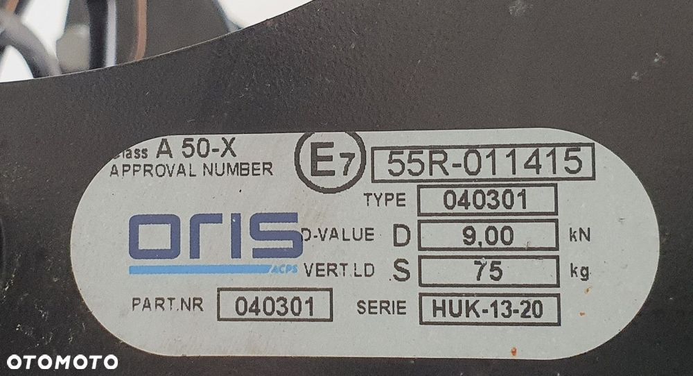 HAK HOLOWNICZY ORIS DACIA DUSTER II - 6