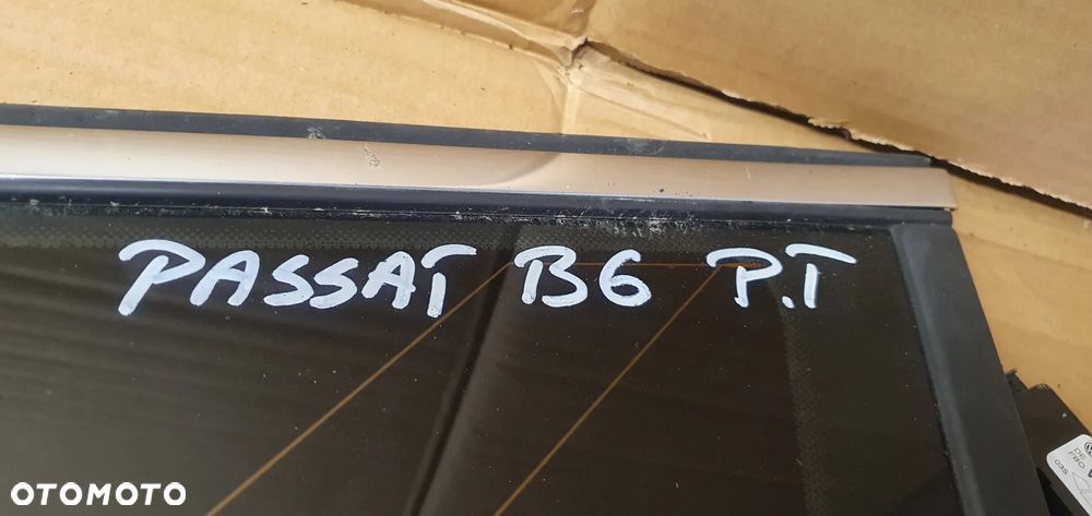 Szyba prawy tył tylna prawa karoseryjna VW Passat B6 AS2 08r - 6