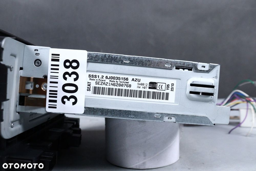 Radio Fabryczne Seat Ibiza IV 6J LIFT 12-15 MP3  KOD - 5
