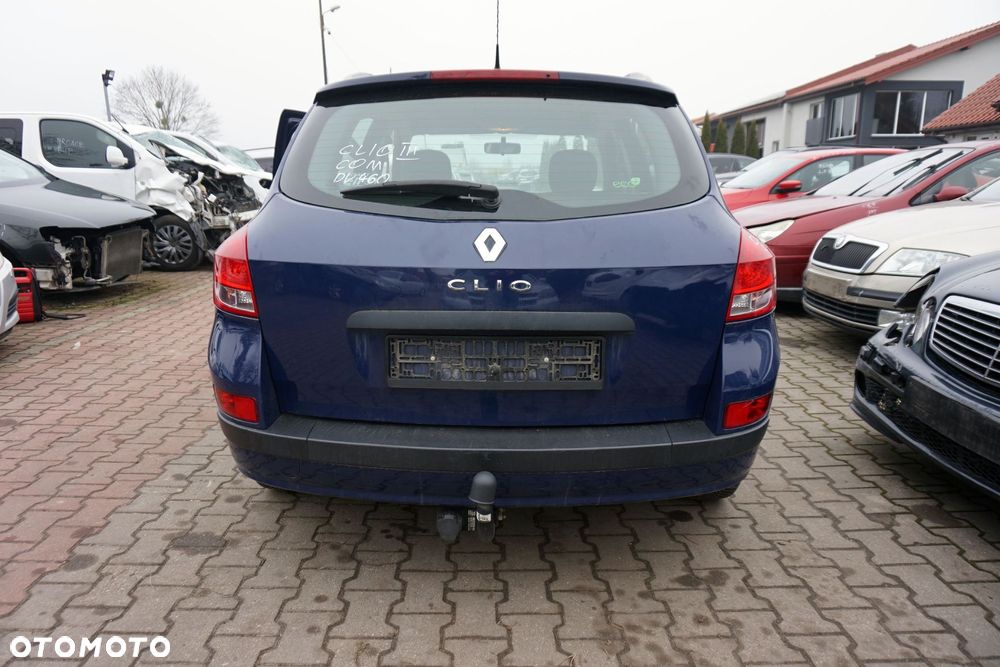 RENAULT CLIO III PH1 KOMBI 2008 OV460 1.2 16V D4F740 75KM JH3176 GRANATOWY na części - 4