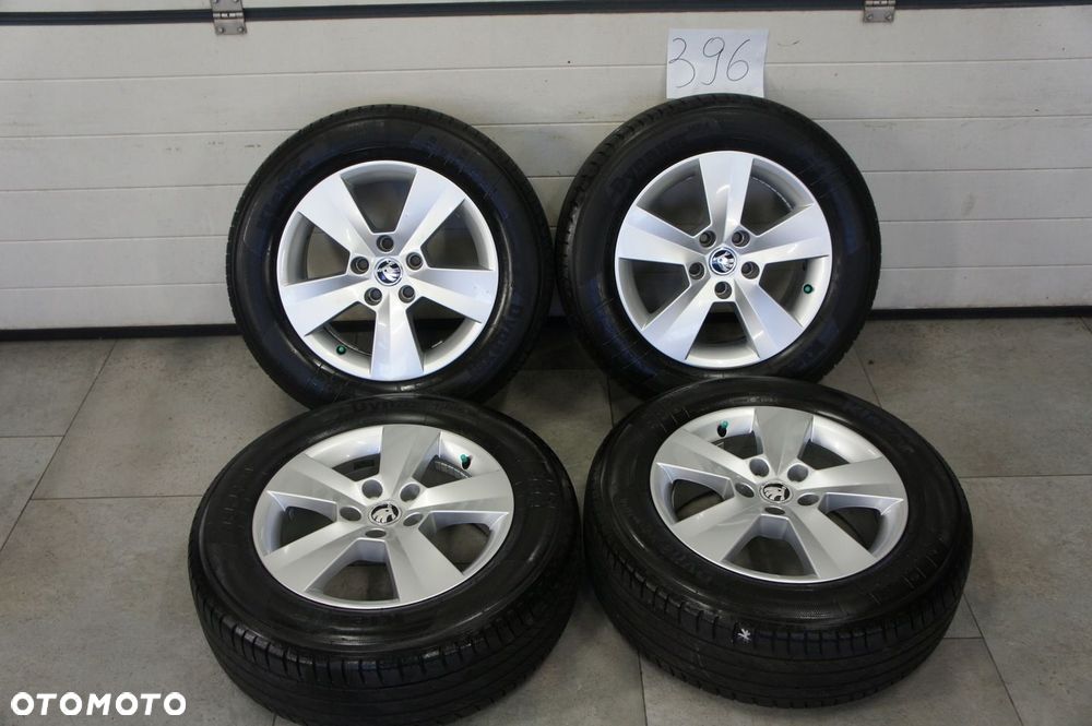 NR 396 Koła Letnie Alufelgi SKODA Superb 215/60/16 Kleber ok. 6mm - 1