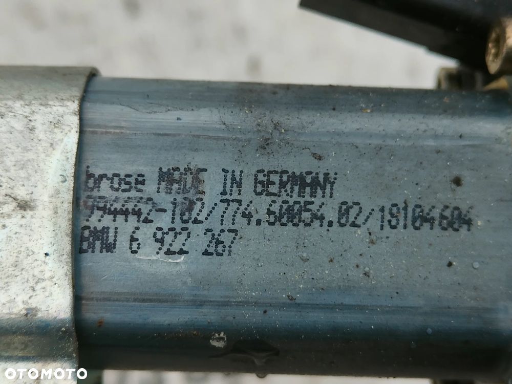 BMW E60 E61 Mechanizm podnośnik szyby Lewy przód przedni - 5