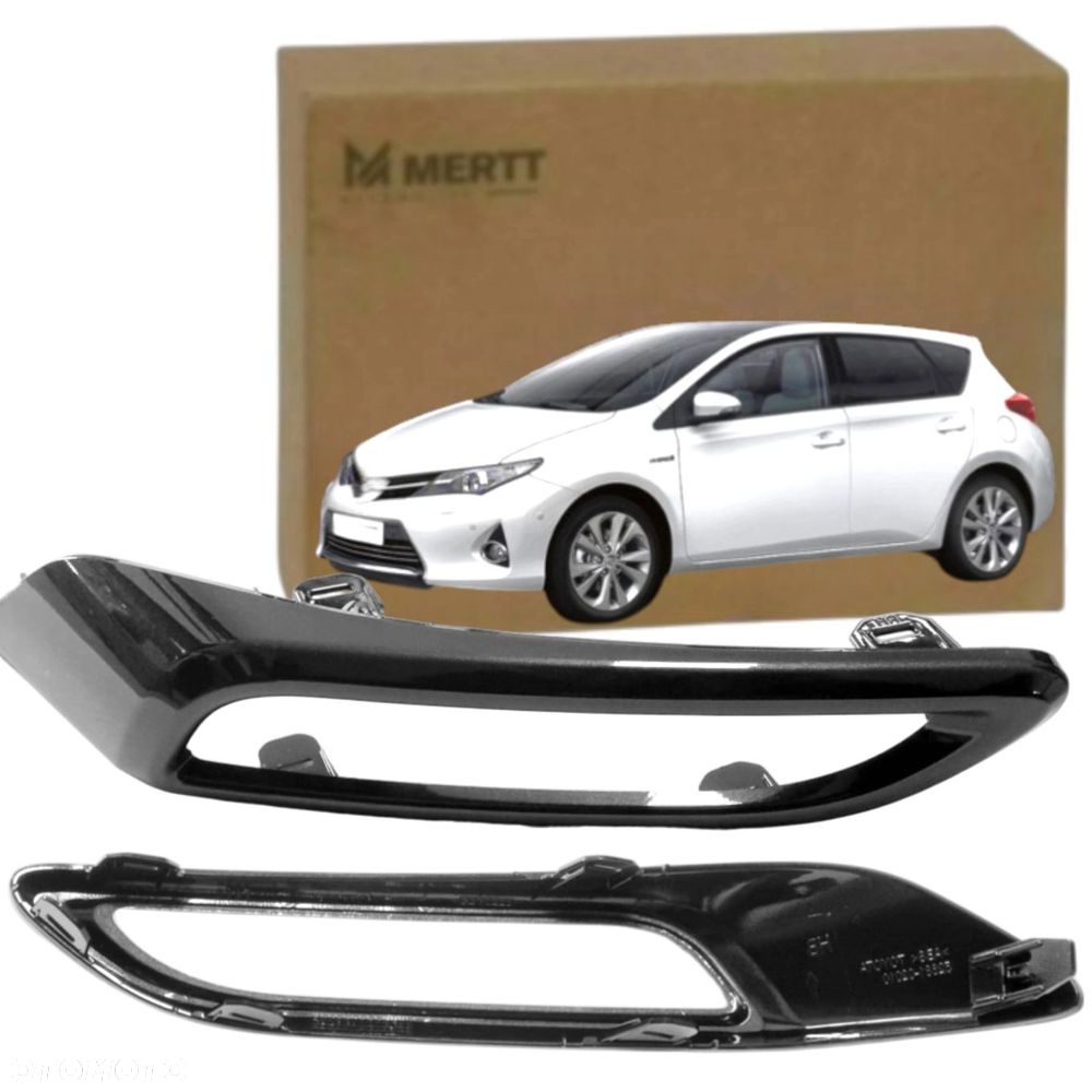 TOYOTA AURIS II HATCHBACK 2015-2018 OSŁONA RAMKA LEWA ODBLASKU 52153-02031 - 2