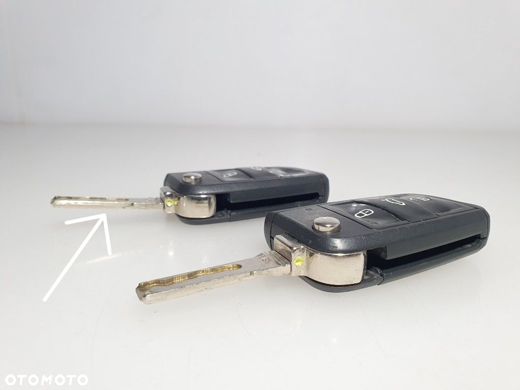 STACYJKA PILOT 2X KLUCZYK T-ROC CADDY PASSAT B8 GOLF TOURAN 5G0959752 - 4