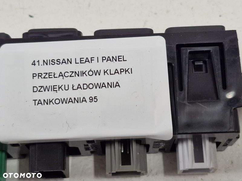 NISSAN LEAF I 1 PANEL PRZEŁĄCZNIKÓW KLAPKI DZWIĘKU ŁADOWANIA TANKOWANIA - 10