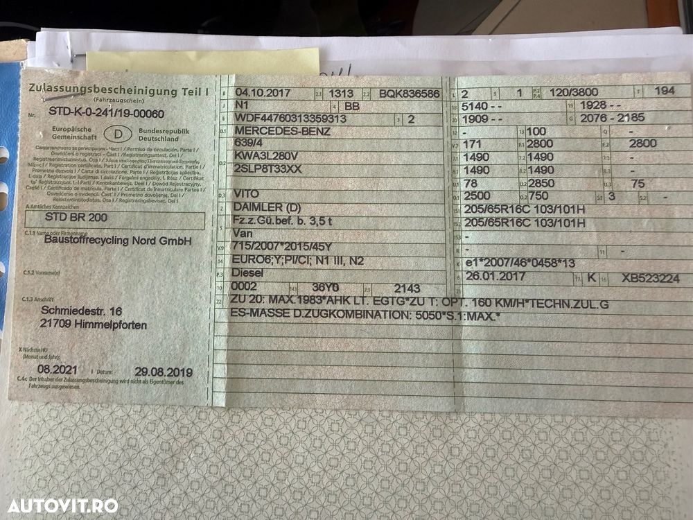 Mercedes-Benz Vito (BlueTEC) Tourer Lang SELECT - 35