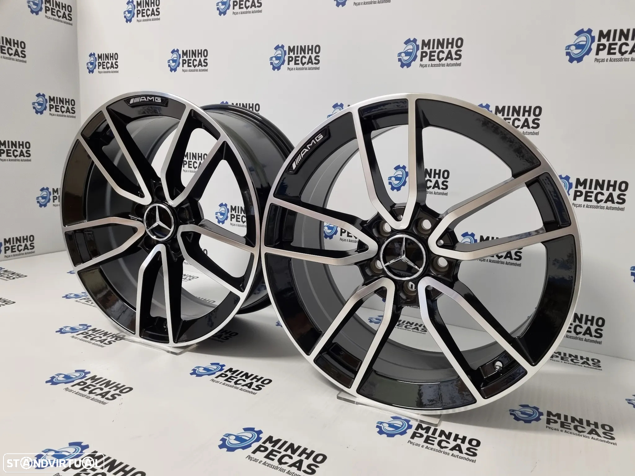 Jantes Mercedes GLS em 17 Preto Polido - 2