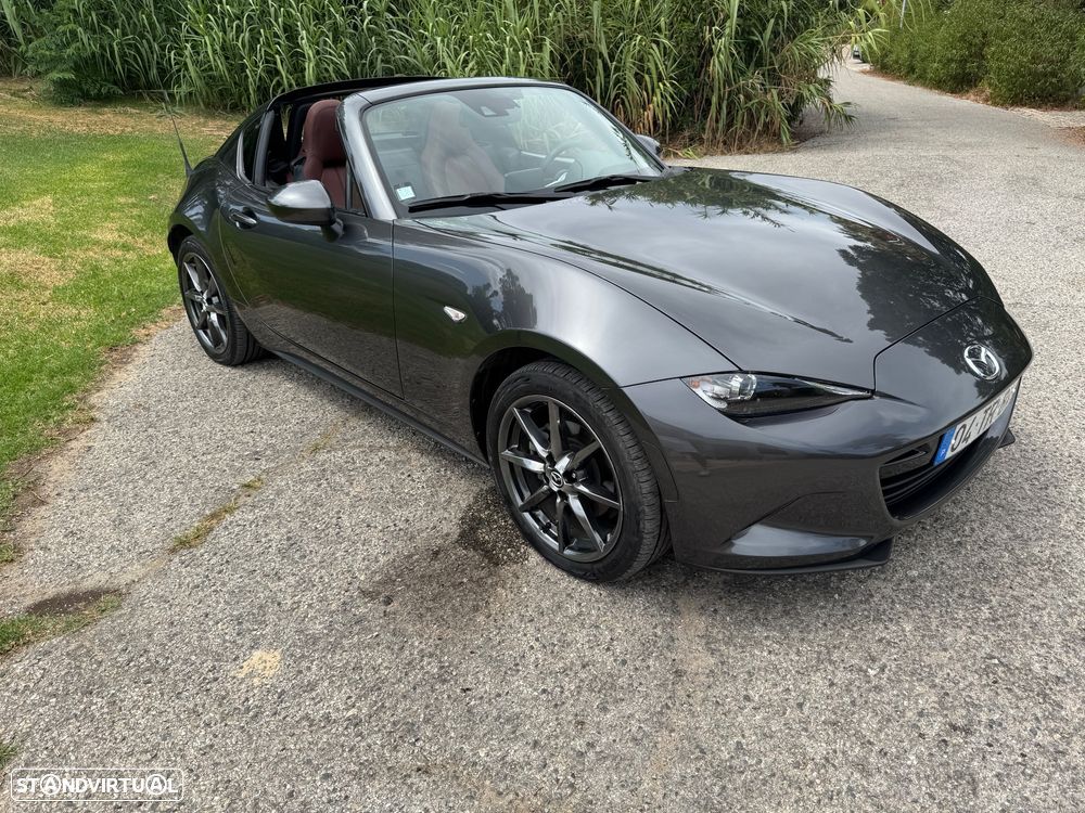 Mazda MX-5 MZR 2.0 RF Sky.Excell. Navi Brown Leather - 12