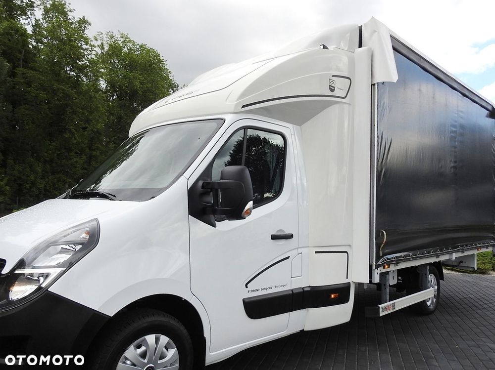 Opel MOVANO PLANDEKA 10 PALET WEBASTO TEMPOMAT KLIMATYZACJA PNEUMATYKA  165KM - 21