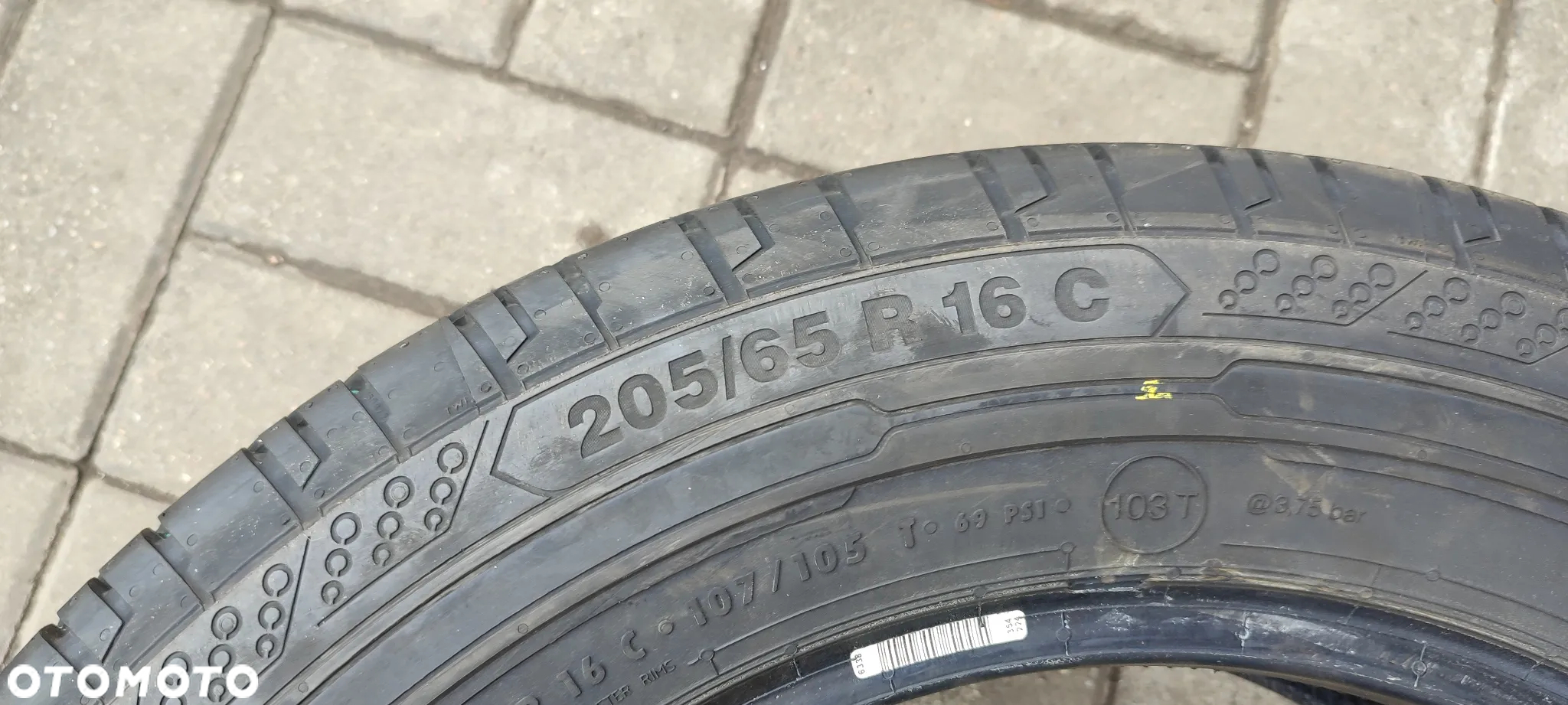 OPONY LETNIE 205/65R16C CONTINENTAL CONTIVANCONTACT 200 (3218) Komplet - 5