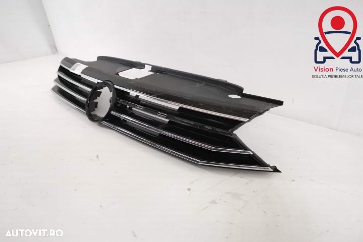Grila Centrala Originala In Stare Buna Volkswagen VW  Passat  B8 [2014 - 3