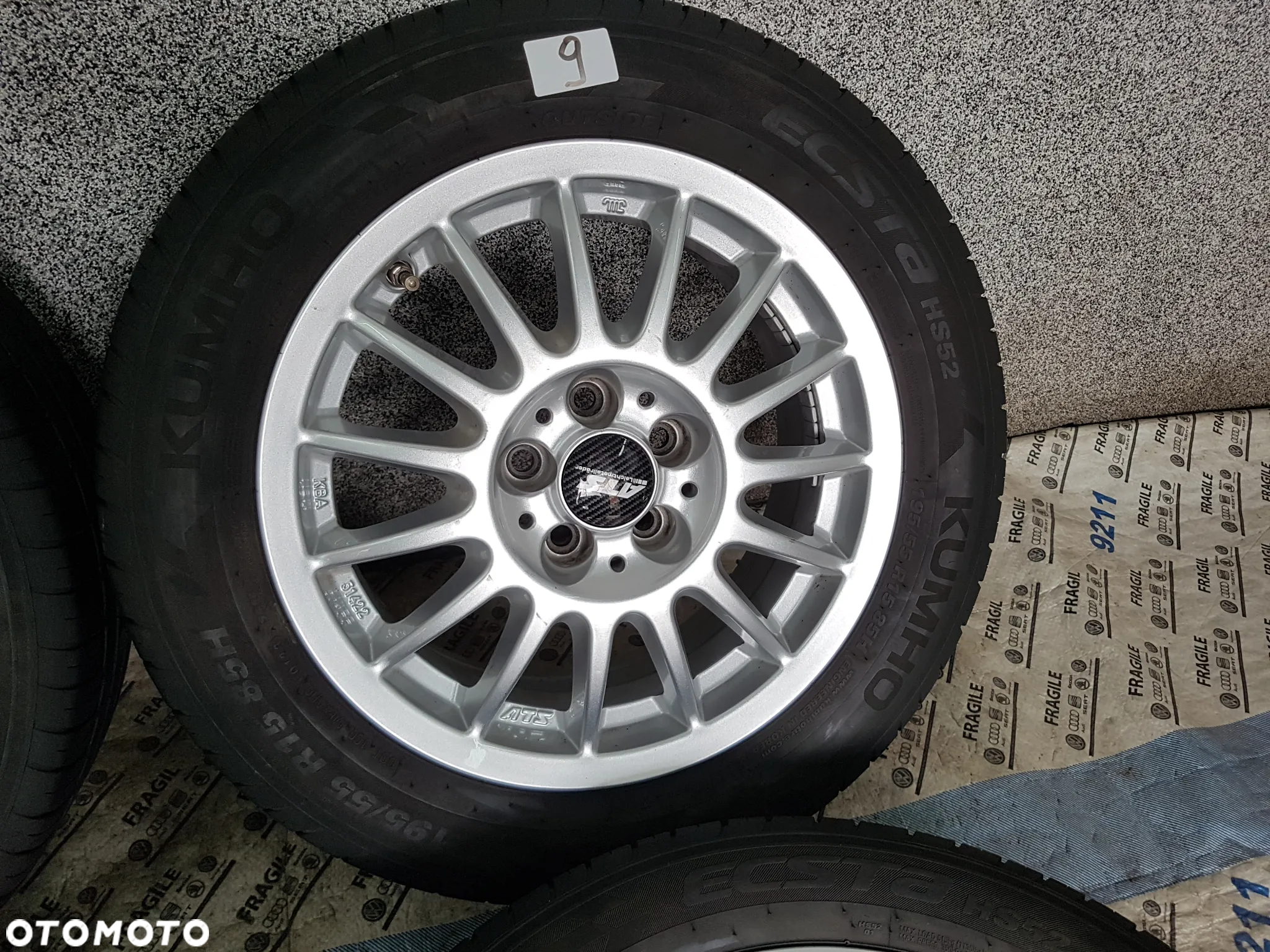 KOŁA SEAT IBIZA WV POLO SKODA FABIA  5X100  195/55R15 6JX15 ET38 - 12