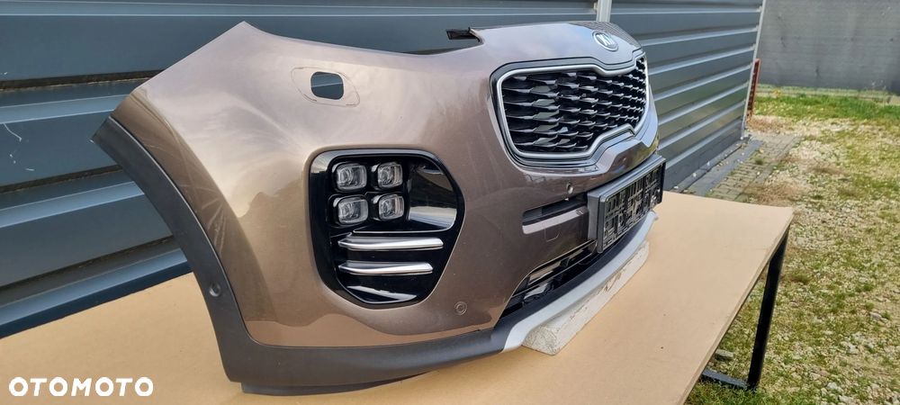 KIA SPORTAGE IV GT LINE 2015- Zderzak przód oryginał MA210 - 5