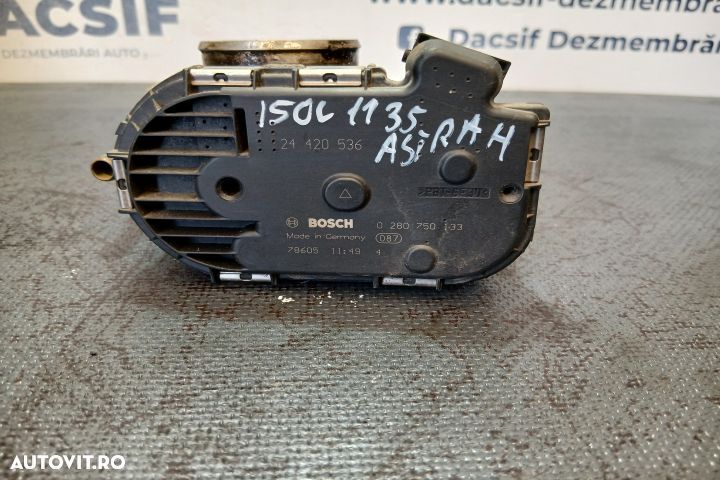 Clapeta acceleratie 24420536 0280750133 24420536 0280750133 Opel Astr - 1