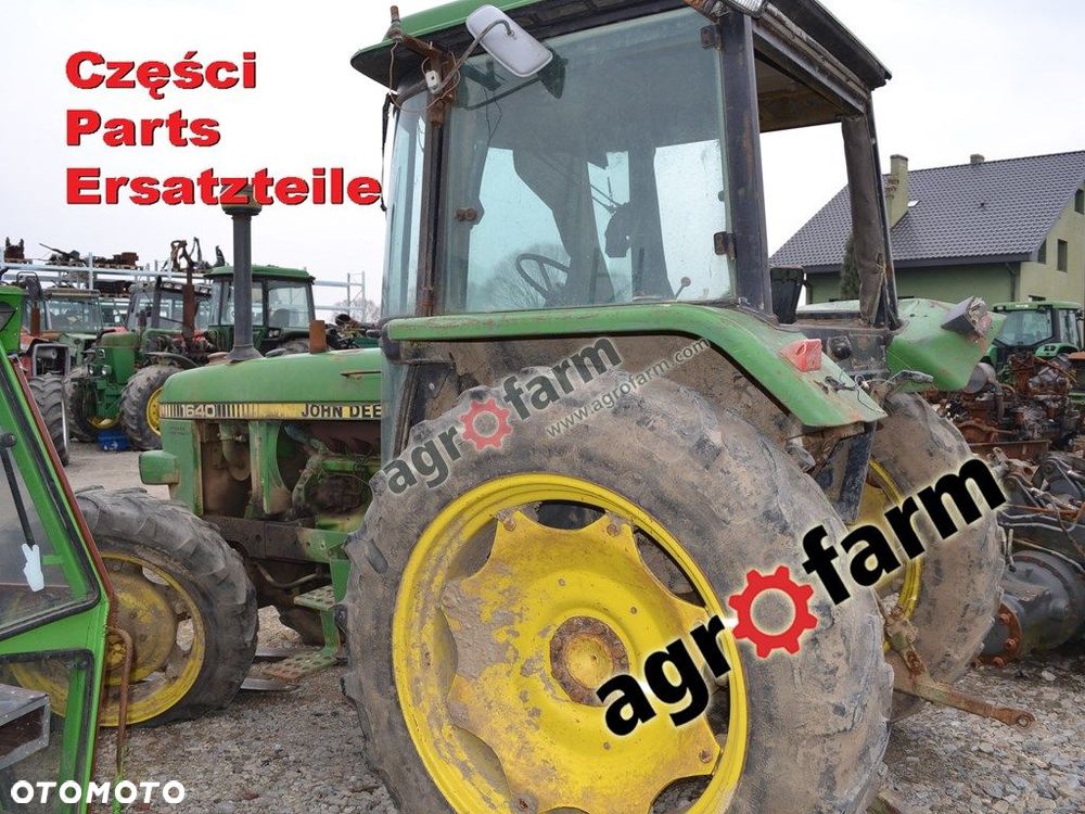 John Deere 1640 części, skrzynia biegów, silnik - 2