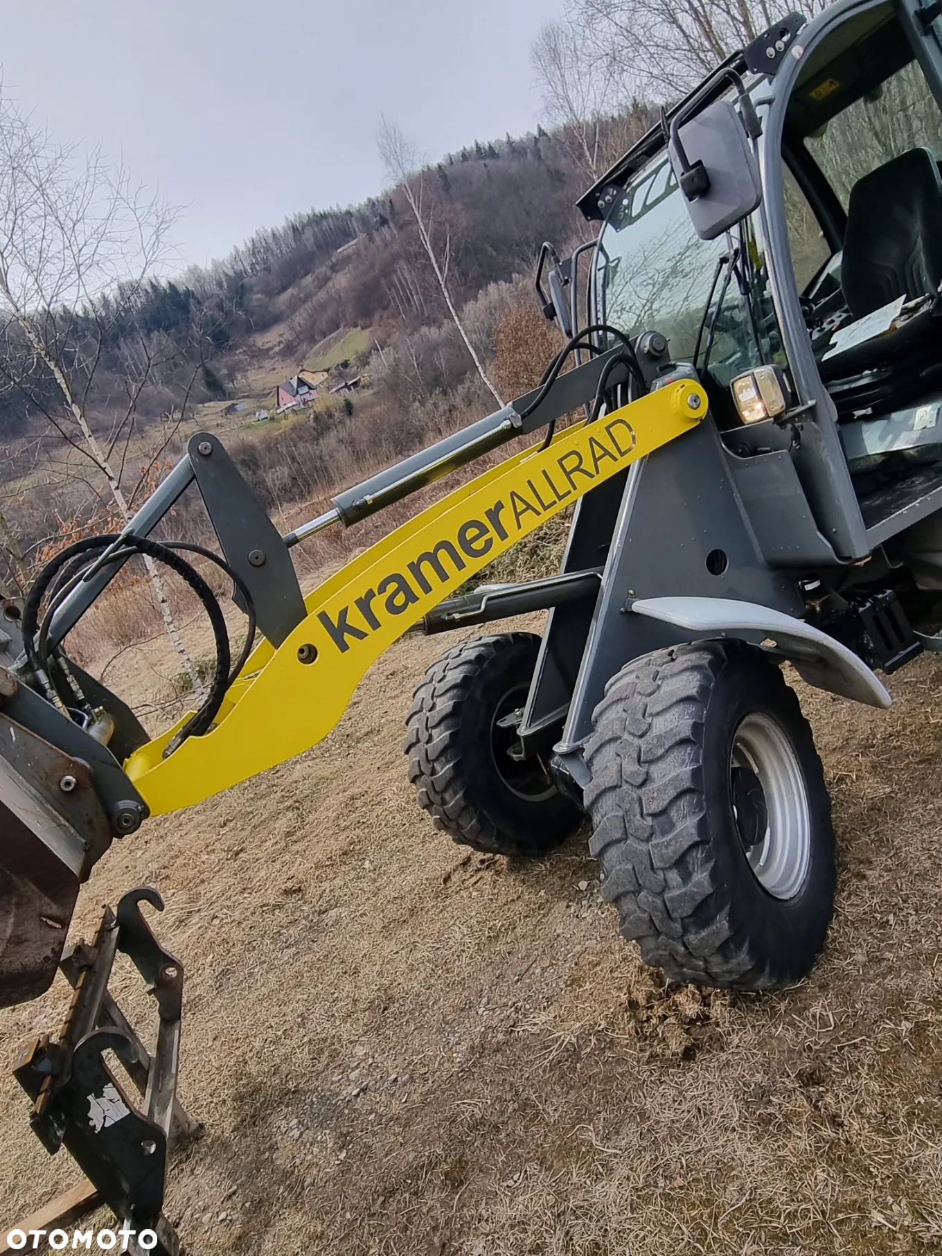 Kramer 5075 Ładowarka kołowa 353 jak Nowa import Norwegia 2018r 2200mtg Oryginał Widły i łyżka silnik Yanmar - 11