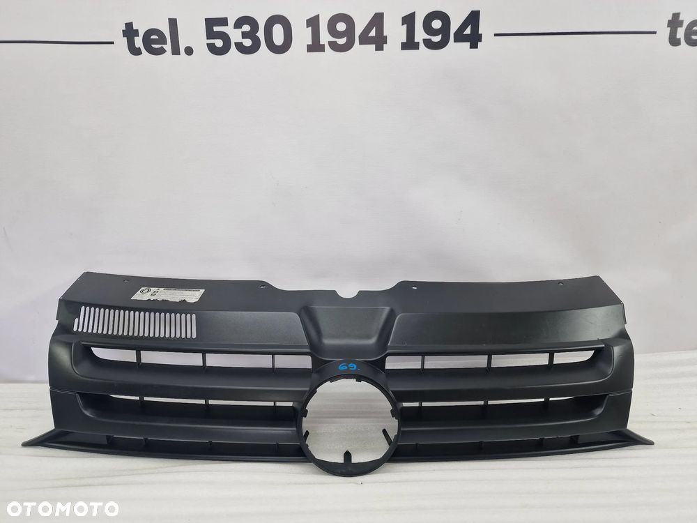 VW T5 LIFT 09- 7E0 TRANSPORTER ATRAPA / GRILL PRZEDNI PRZÓD , NR 7E0853653 , NR AUKCJI GR69/2 - 1