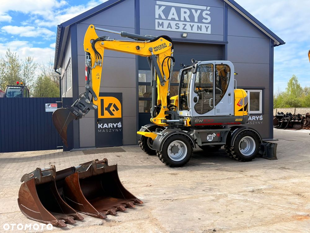 Wacker Neuson EW100 2018 4800 mth KOPARKA KOŁOWA EW 100 - 10