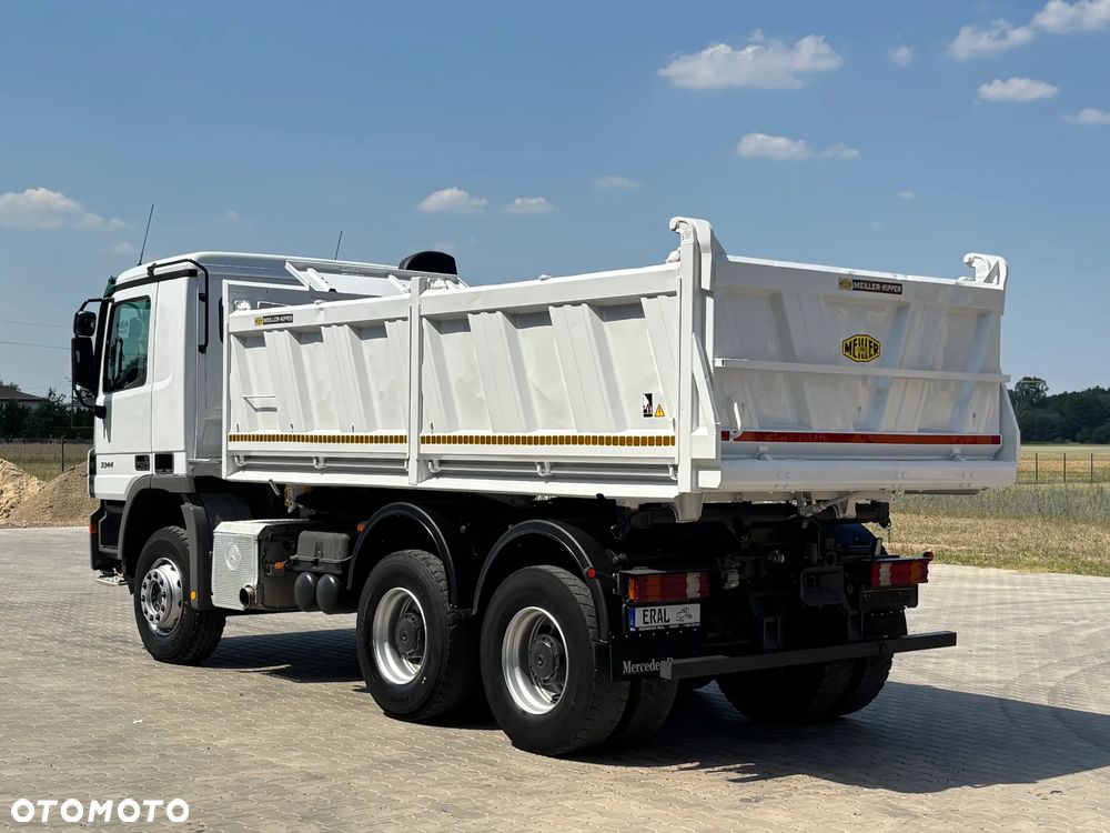 Mercedes-Benz Actros 2644 6X4 Kipper Meiller 3-stronny stan idealny - 4