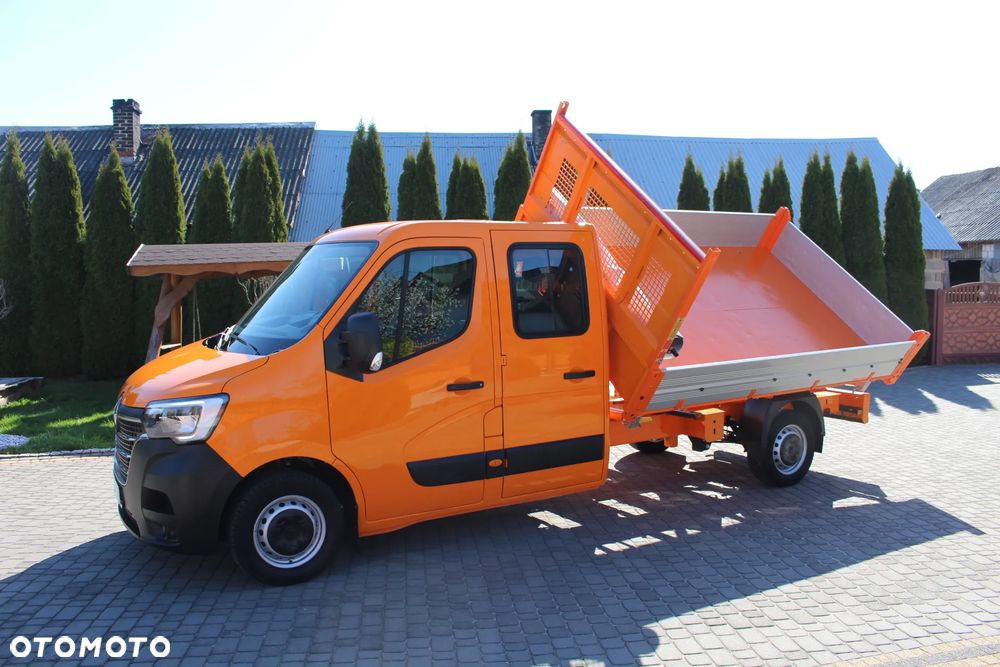 Renault MASTER / MOVANO / BRYGADÓWKA / DOKA / WYWROTKA / 6 OSÓB / POLSKI SALON / NISKI PRZEBIEG / - 21