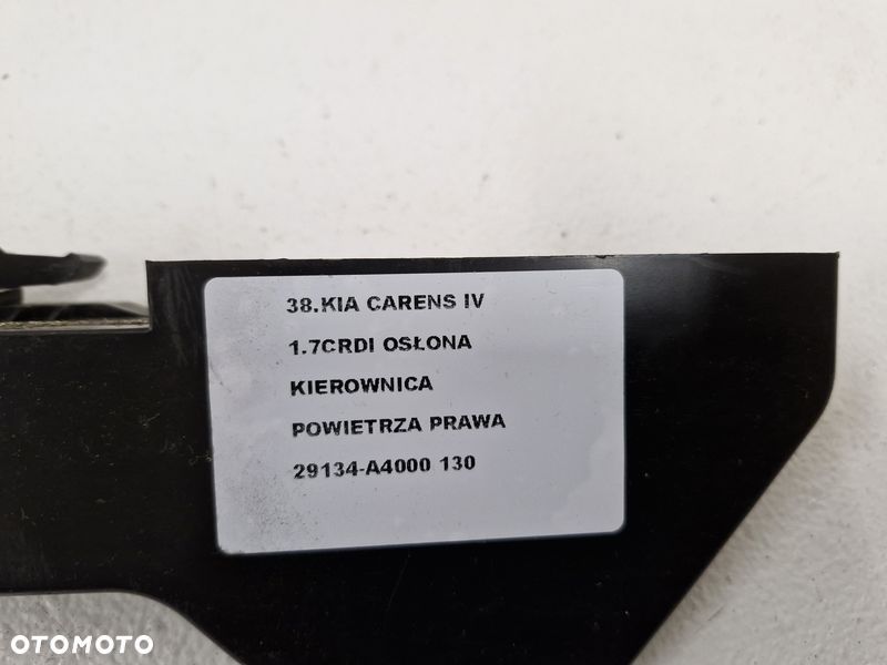 KIA CARENS 4 IV 1.7 CRDI KIEROWNICA POWIETRZA PRAWA OSŁONA 29134-A4000 - 4