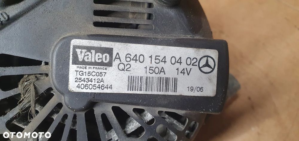Alternator prądnica Mercedes A-Klasa W169 2.0 CDI A6401540402 - 8