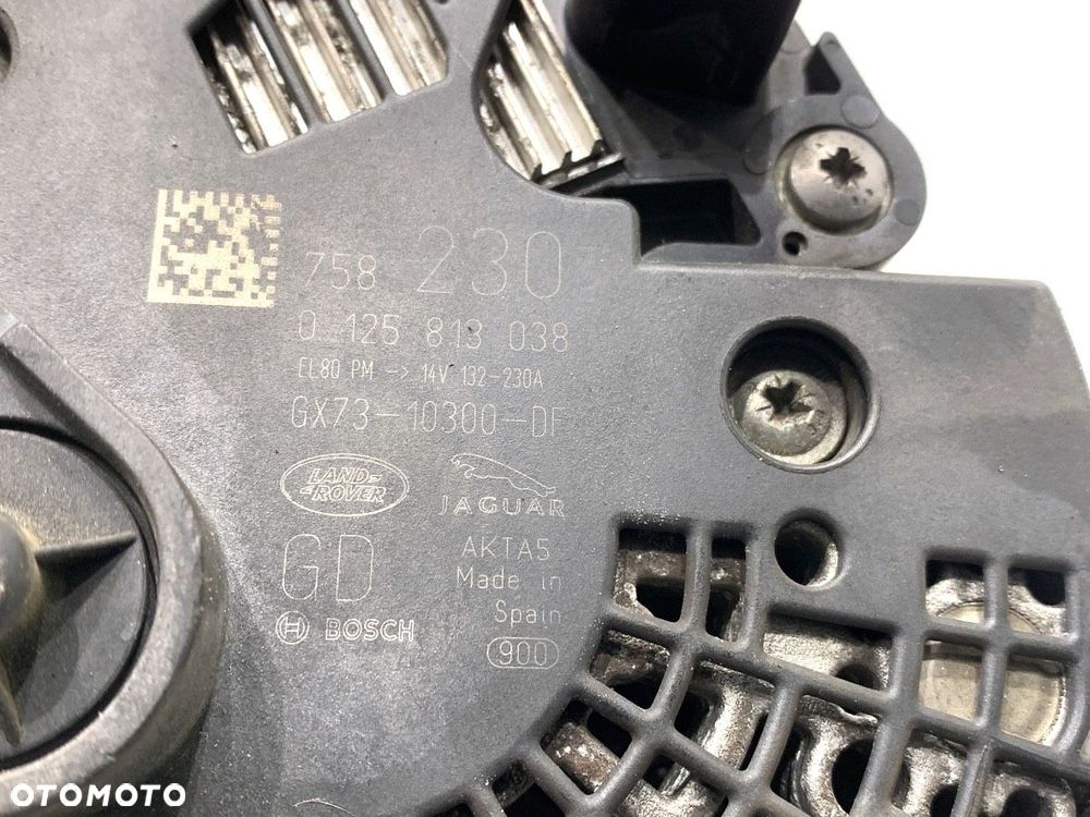 ALTERNATOR  JAGUAR F-PACE (X761) 2015 - 2022 2.0 TD4 120 kW [163 KM] olej napędowy 2017 - 2022 - 5