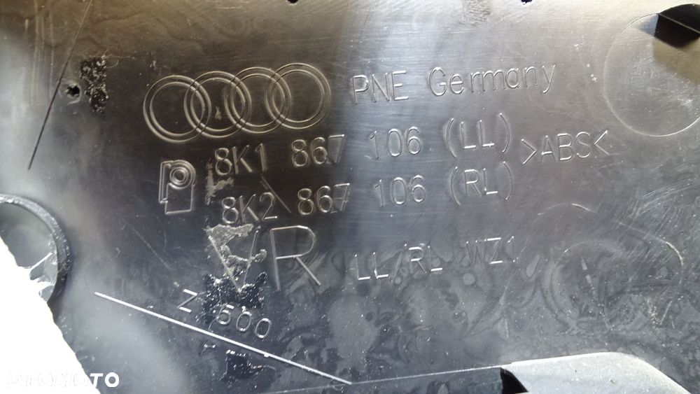 BOCZEK DRZWI PRAWY PRZEDNI AUDI A4 B8 2.0TDI - 7