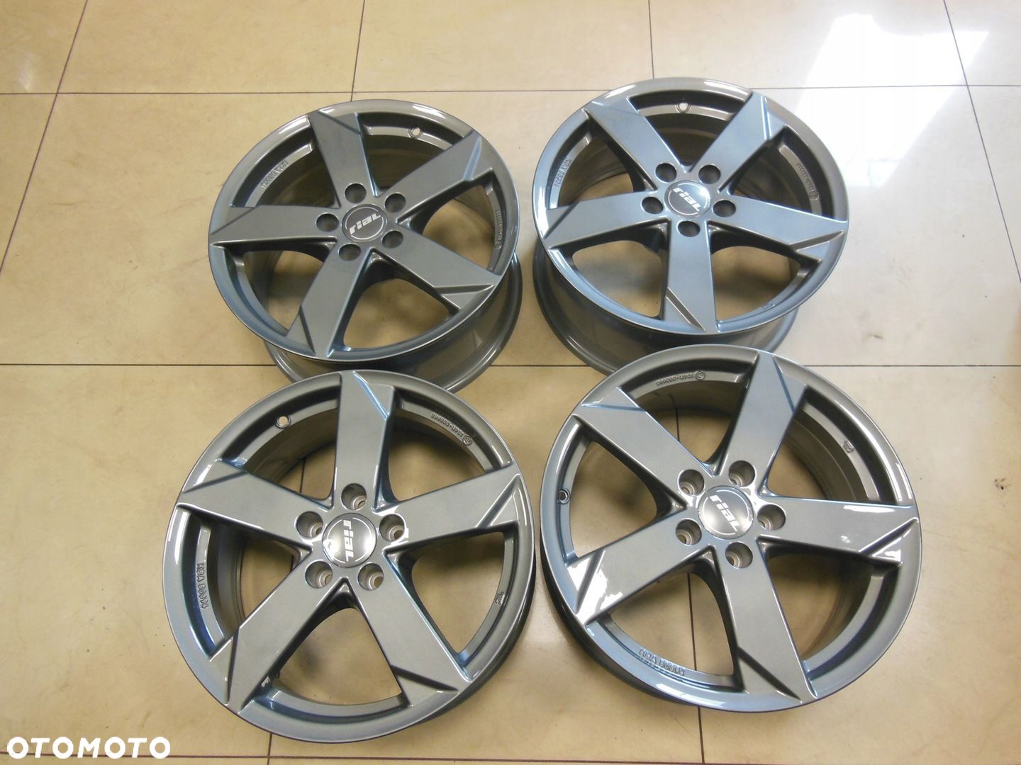 ALUFELGI RIAL 5X112 17" ET38 KK757 NOWE - 1